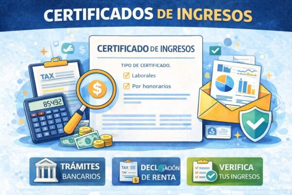 Certificados de Ingresos