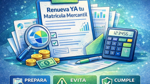Renovación de Matrícula Mercantil