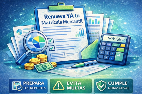 Renovación de Matrícula Mercantil