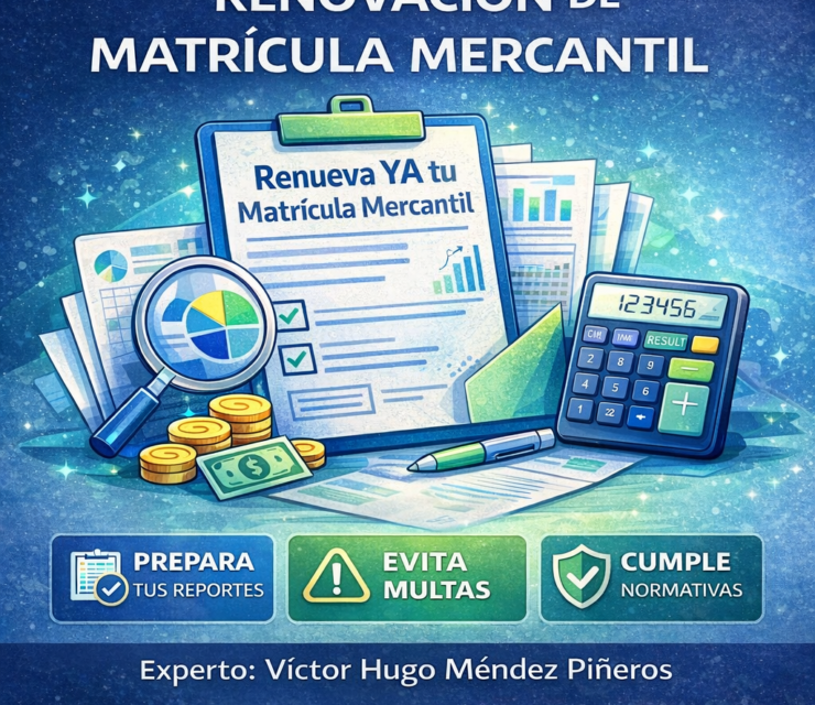 Renovación de Matrícula Mercantil