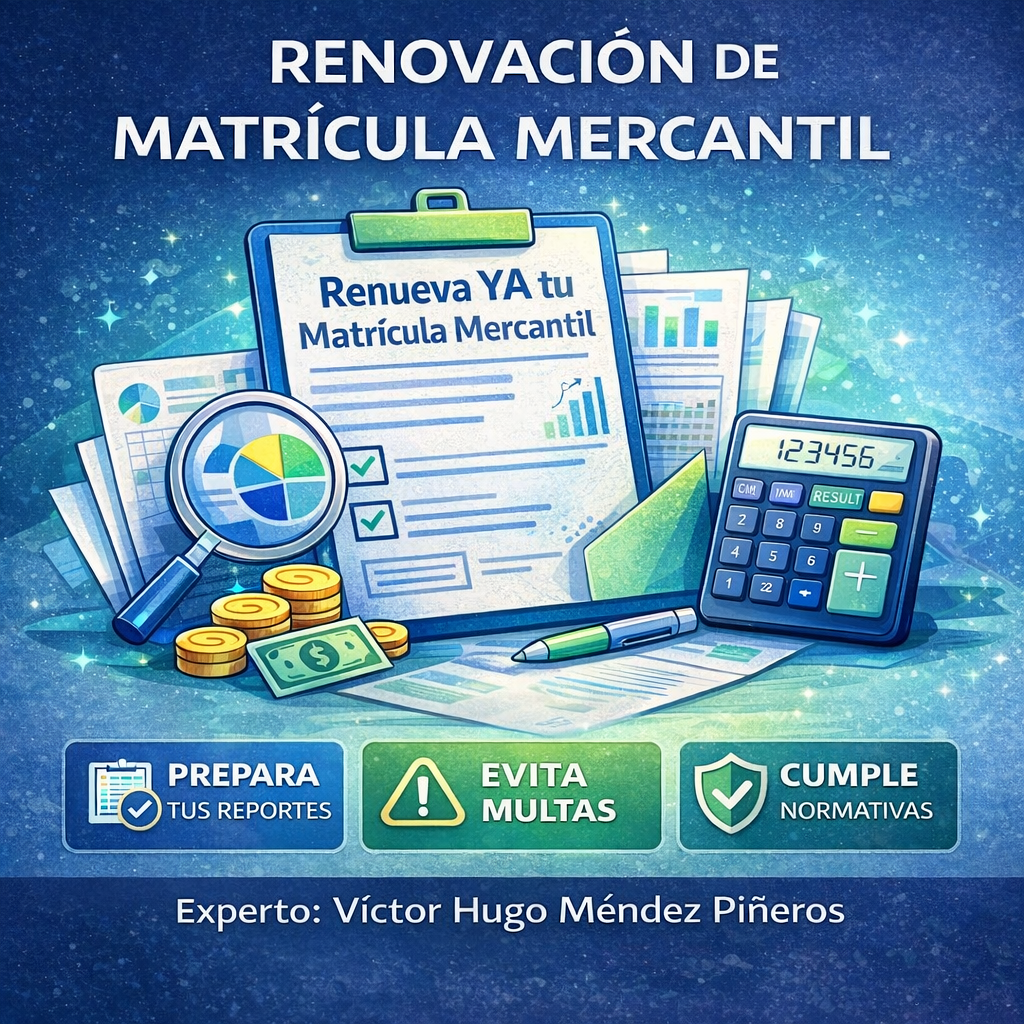 Renovación de Matrícula Mercantil