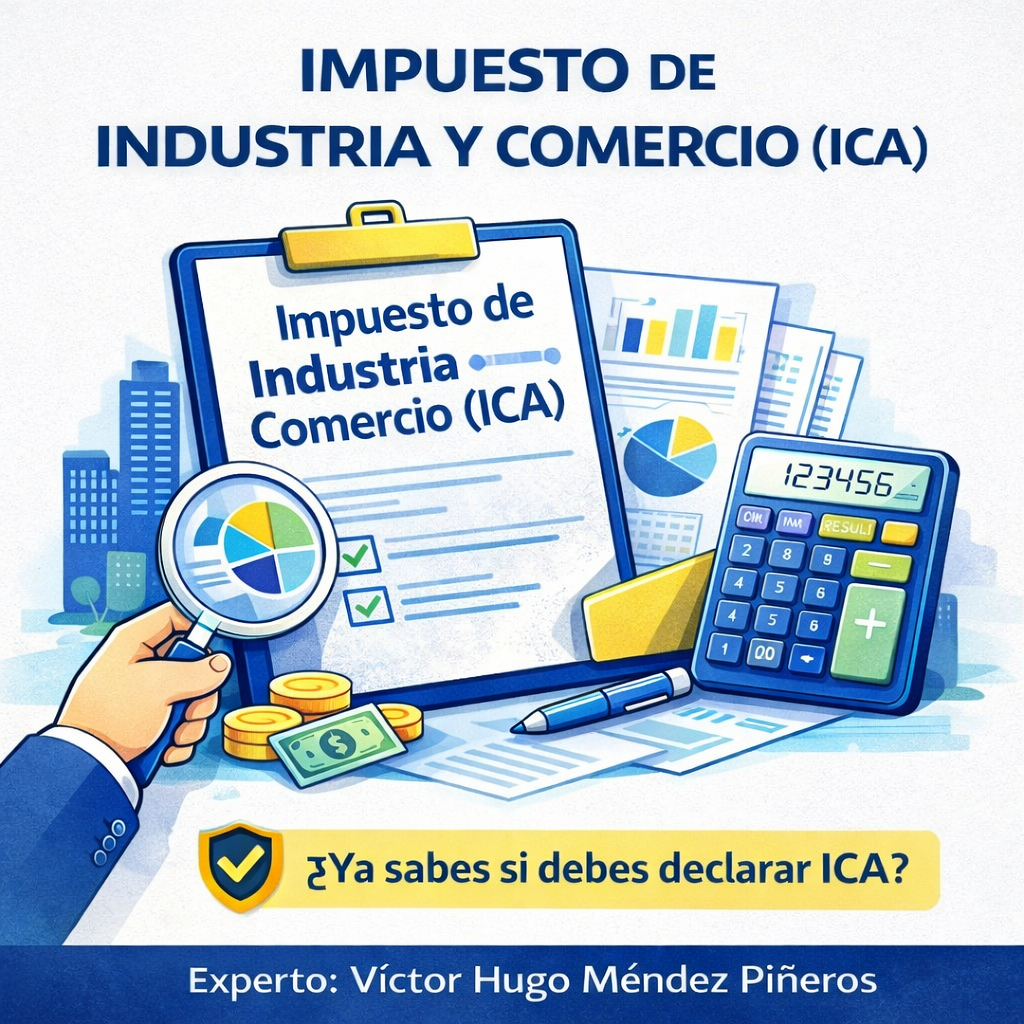 Impuesto de Industria y Comercio (ICA), Avisos y Tableros