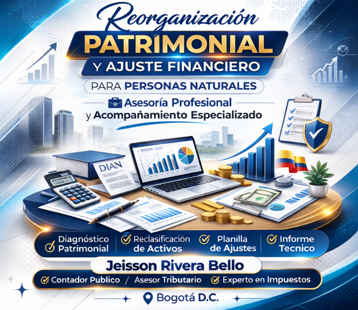 Reorganización patrimonial y ajuste financiero para personas naturales