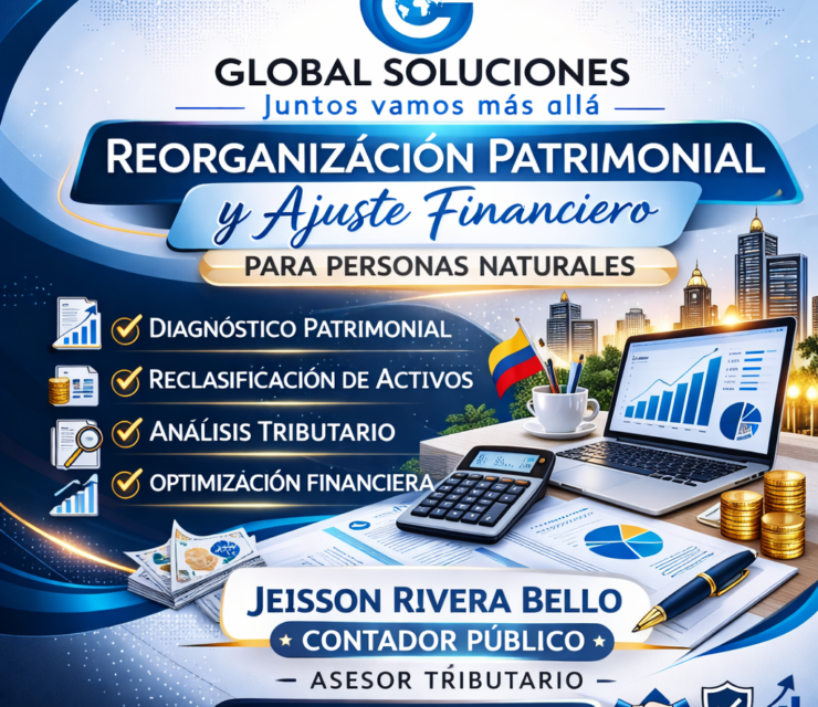 Reorganización patrimonial y ajuste financiero para personas naturales