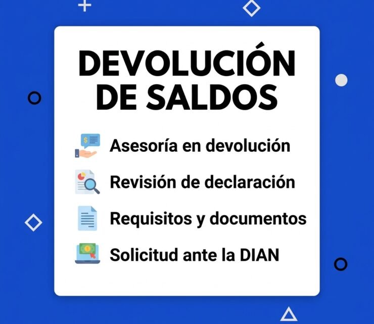 Devolución de saldos a favor en declaración de renta