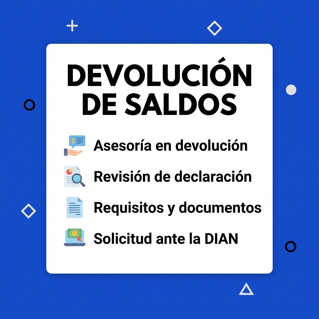Devolución de saldos a favor en declaración de renta
